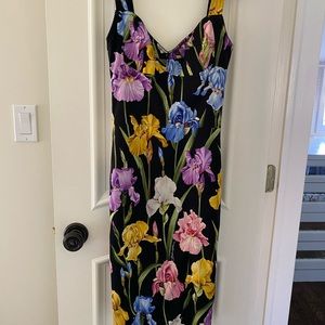 Dolce and Gabbana corset fitted floral dress